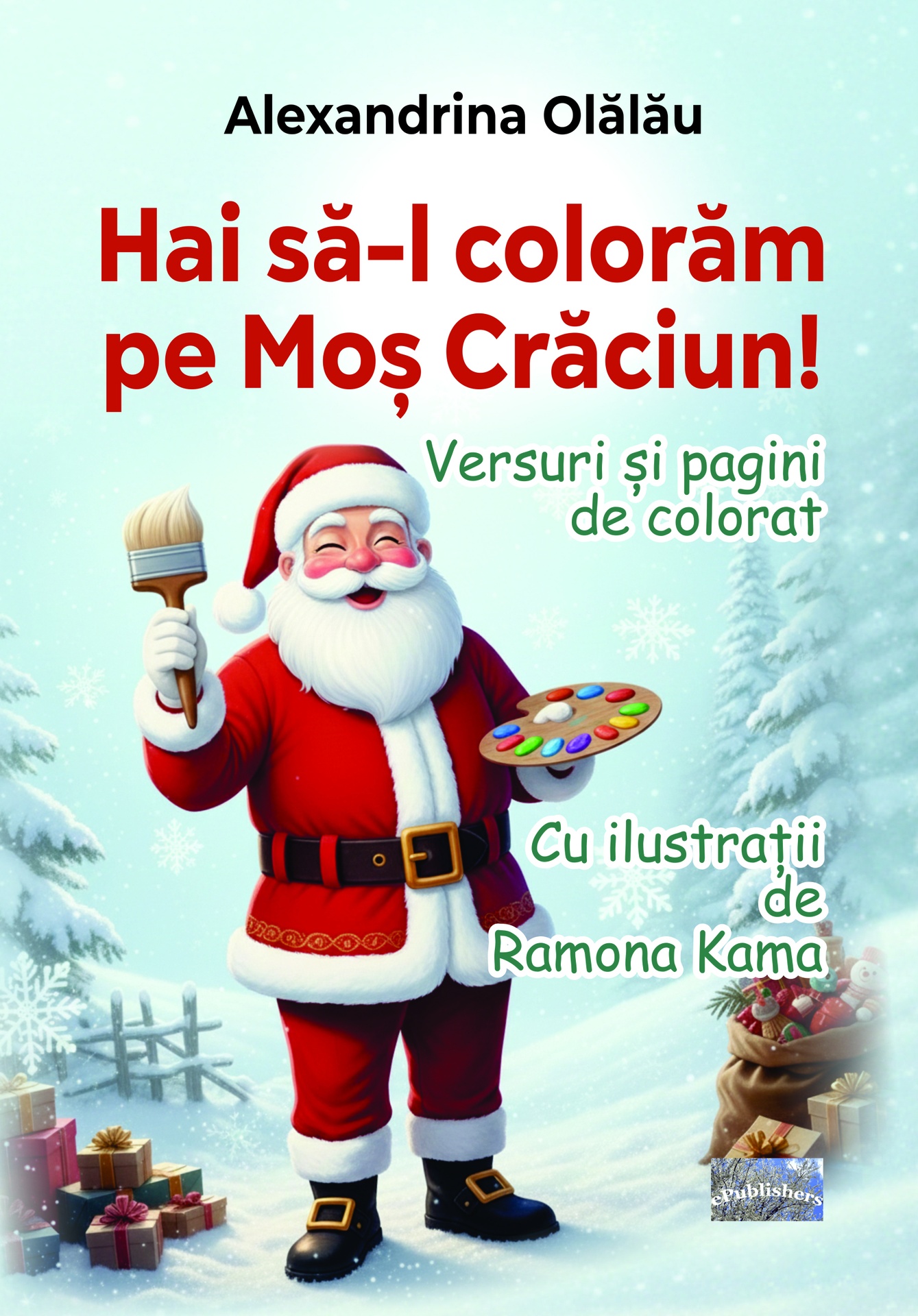 Hai să-l colorăm pe Moș Crăciun!