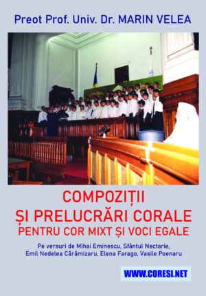 Compoziții și prelucrări corale. Versuri de E. N. Cărămizaru et al.